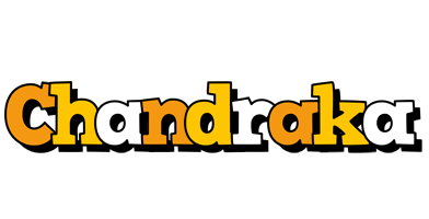 Chandraka cartoon logo