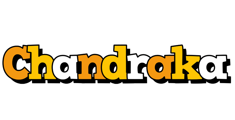 Chandraka cartoon logo