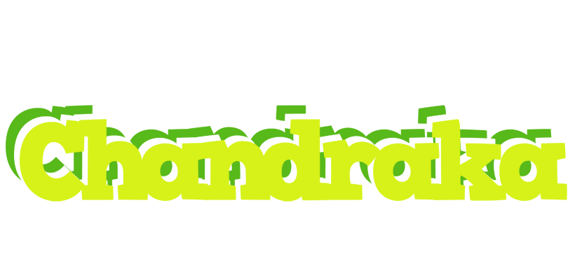 Chandraka citrus logo