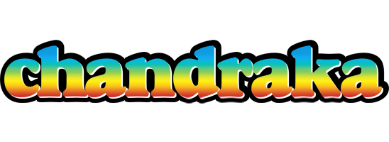 Chandraka color logo