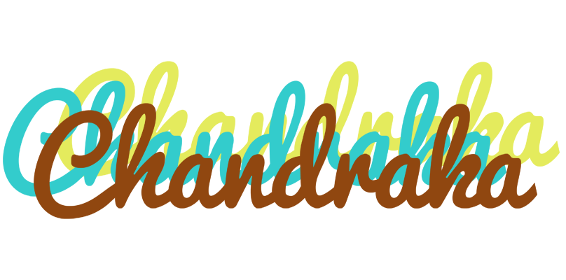 Chandraka cupcake logo