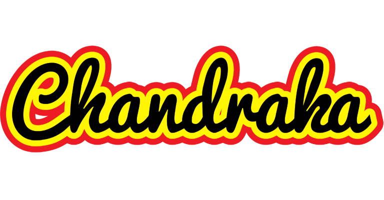 Chandraka flaming logo