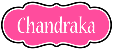 Chandraka invitation logo