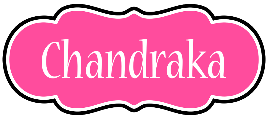 Chandraka invitation logo
