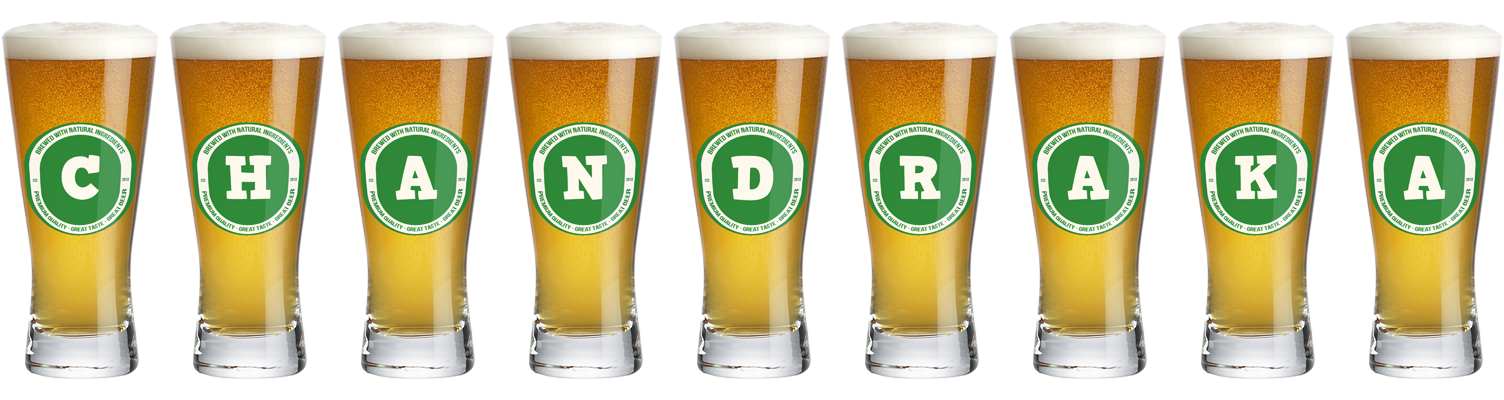 Chandraka lager logo