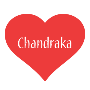 Chandraka love logo