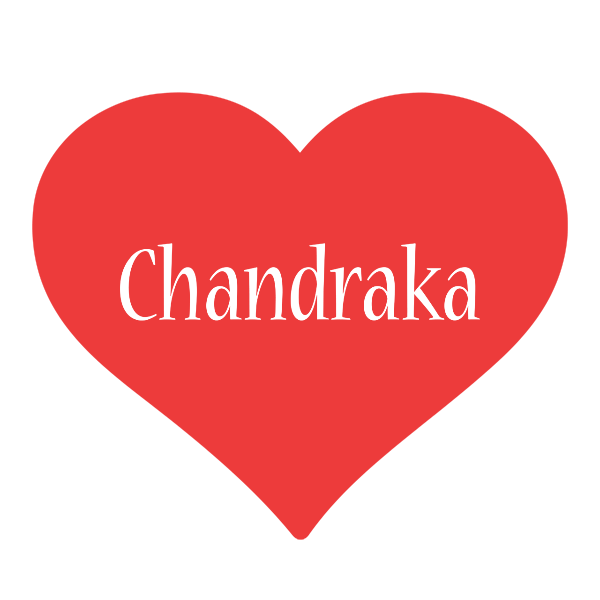 Chandraka love logo