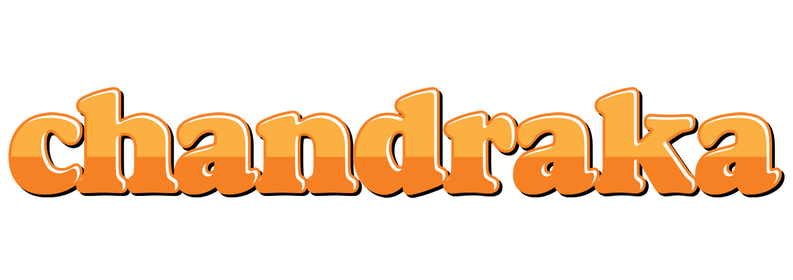 Chandraka orange logo