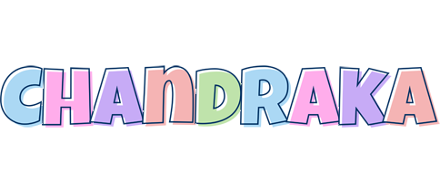 Chandraka pastel logo