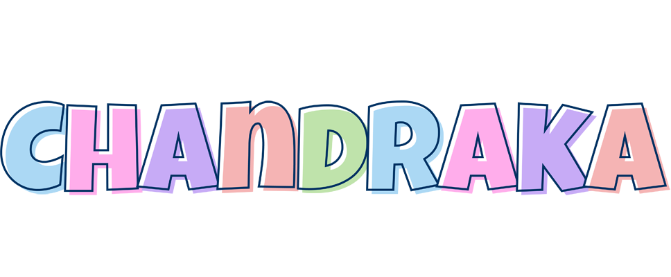Chandraka pastel logo