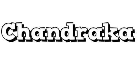 Chandraka snowing logo