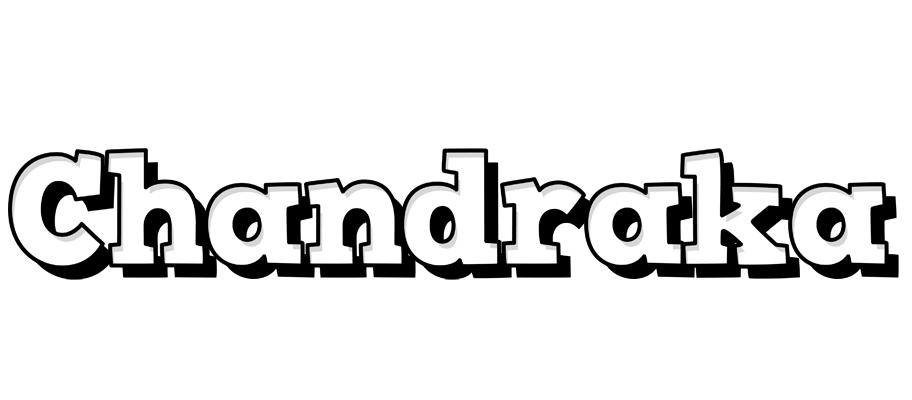 Chandraka snowing logo