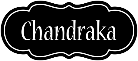 Chandraka welcome logo