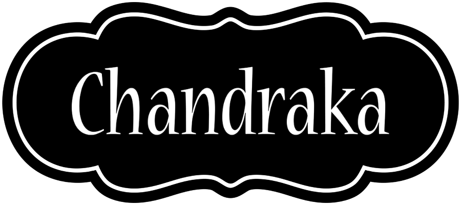 Chandraka welcome logo