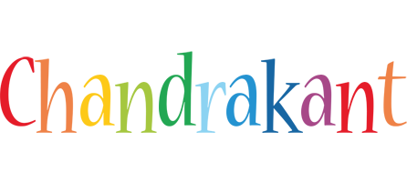 Chandrakant birthday logo