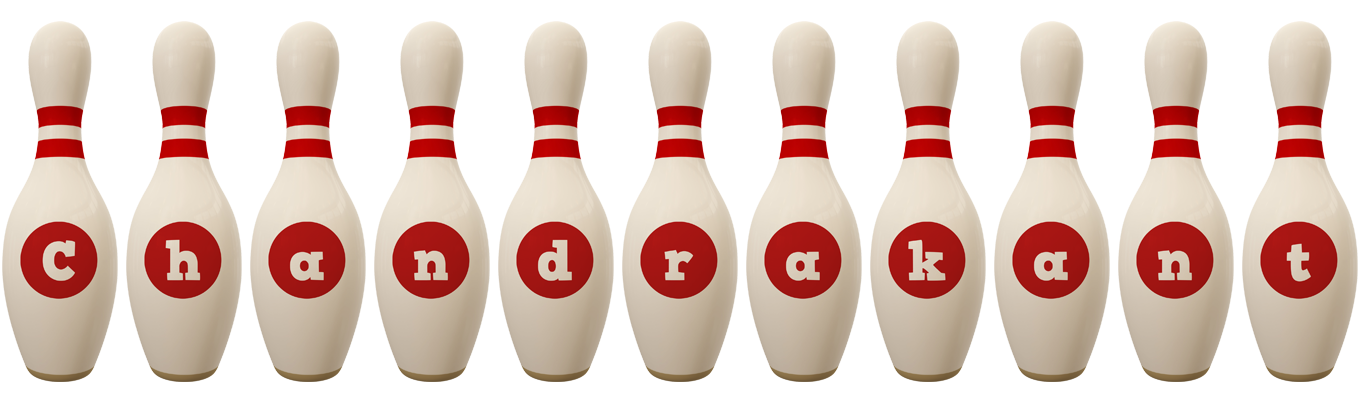 Chandrakant bowling-pin logo