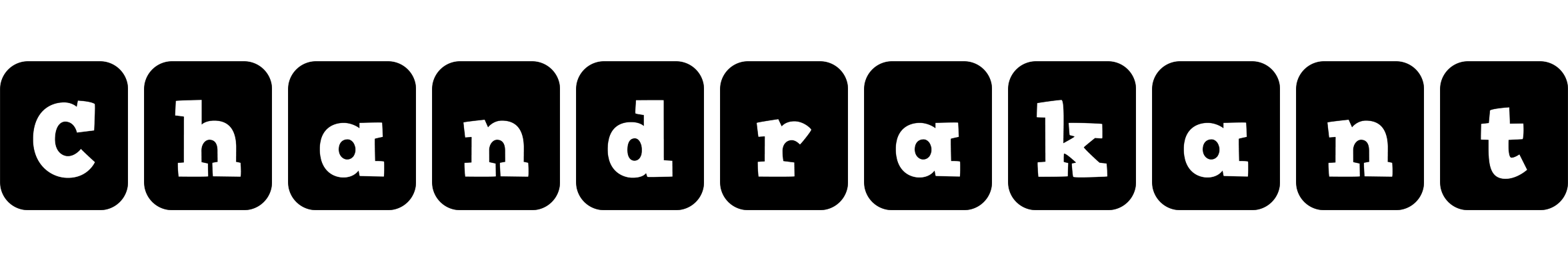 Chandrakant box logo