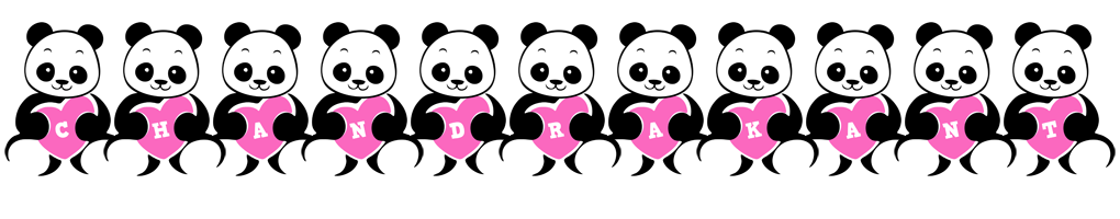 Chandrakant love-panda logo