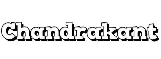 Chandrakant snowing logo