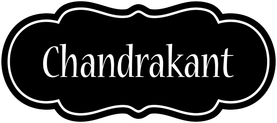 Chandrakant welcome logo