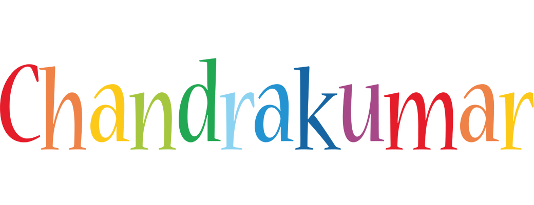 Chandrakumar birthday logo