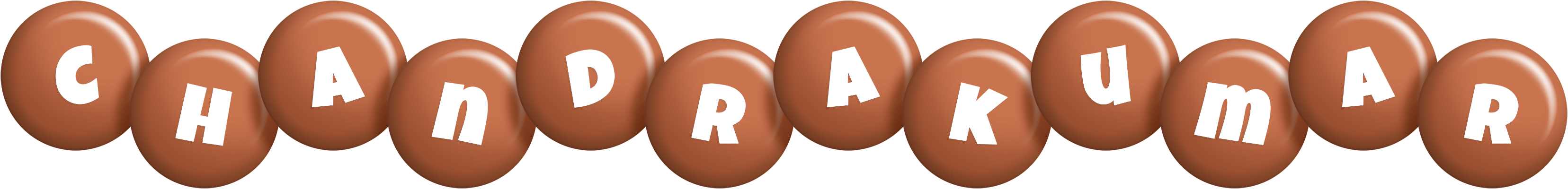 Chandrakumar candy-brown logo