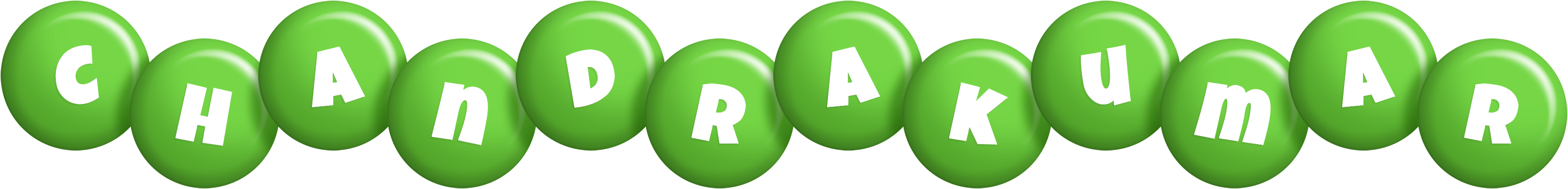 Chandrakumar candy-green logo