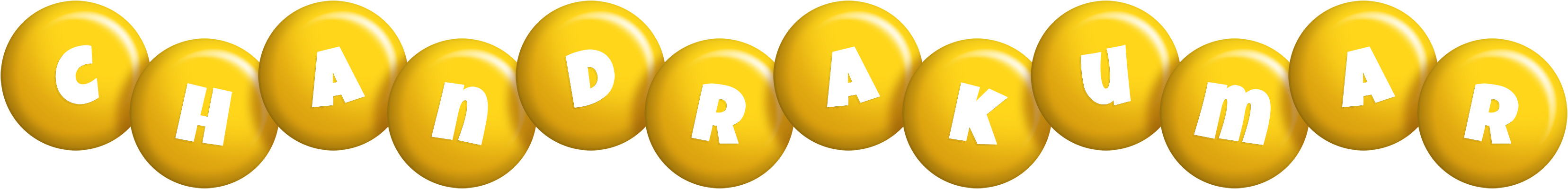 Chandrakumar candy-yellow logo