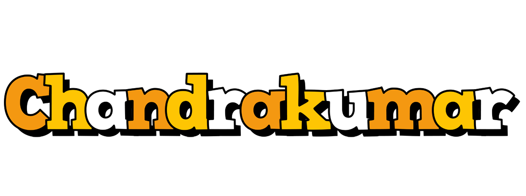 Chandrakumar cartoon logo