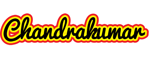 Chandrakumar flaming logo