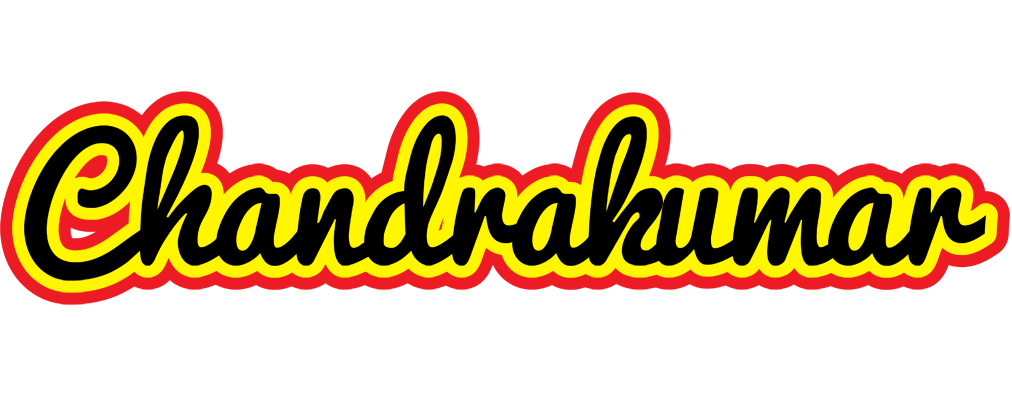 Chandrakumar flaming logo