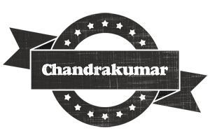 Chandrakumar grunge logo