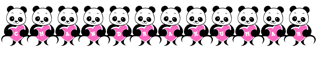 Chandrakumar love-panda logo