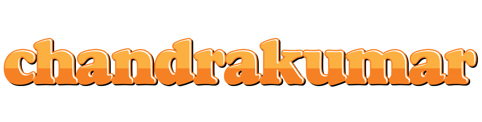 Chandrakumar orange logo