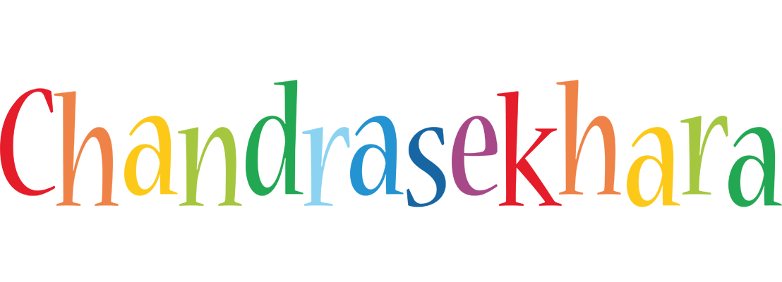 Chandrasekhara birthday logo