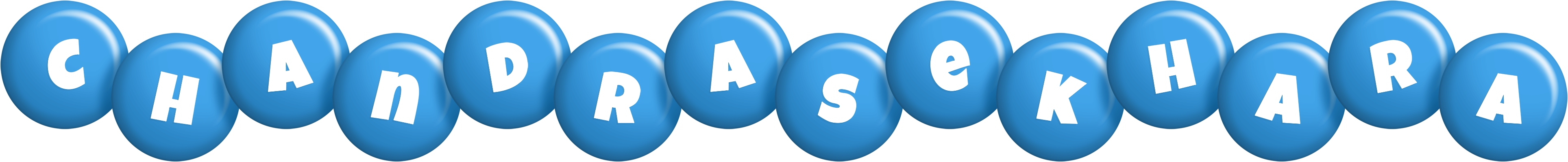 Chandrasekhara candy-blue logo