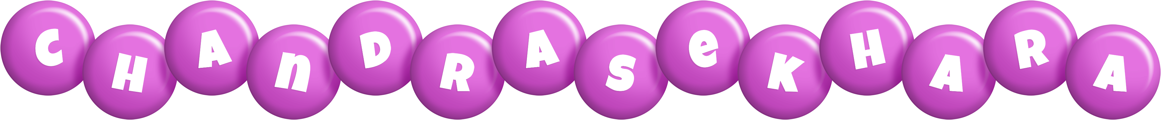 Chandrasekhara candy-purple logo