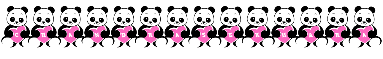 Chandrasekhara love-panda logo