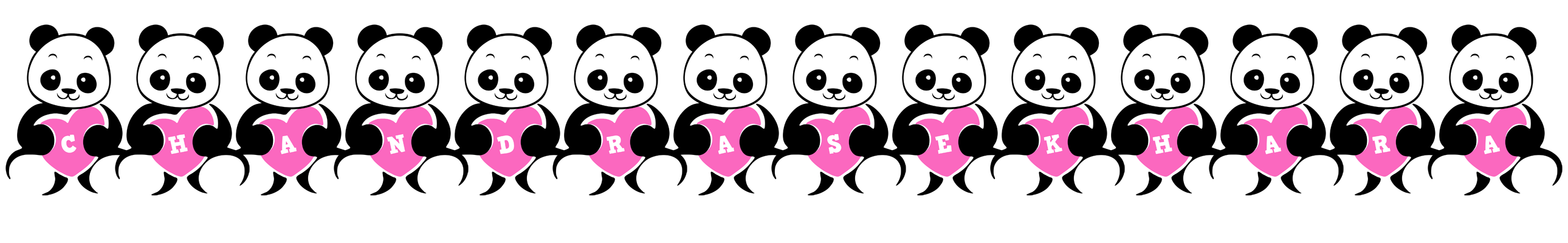 Chandrasekhara love-panda logo