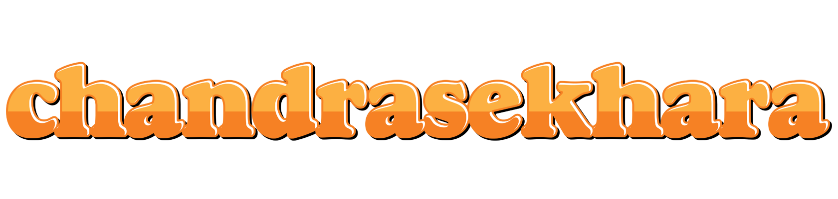 Chandrasekhara orange logo