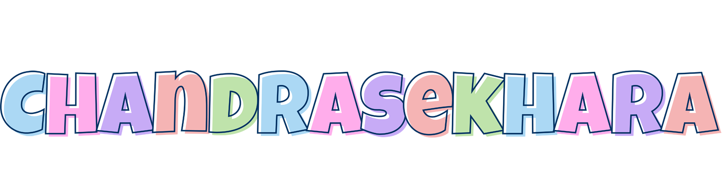 Chandrasekhara pastel logo