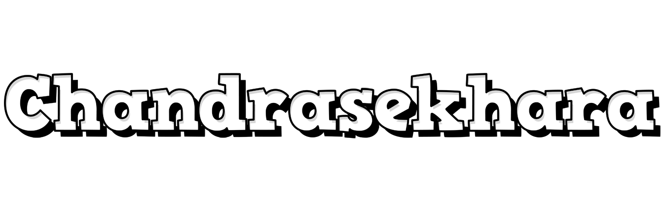 Chandrasekhara snowing logo
