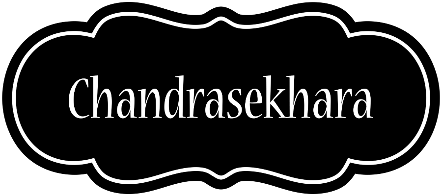 Chandrasekhara welcome logo