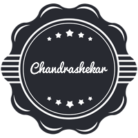 Chandrashekar badge logo