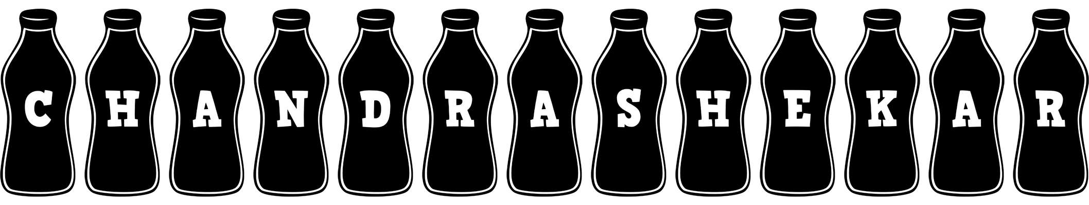Chandrashekar bottle logo