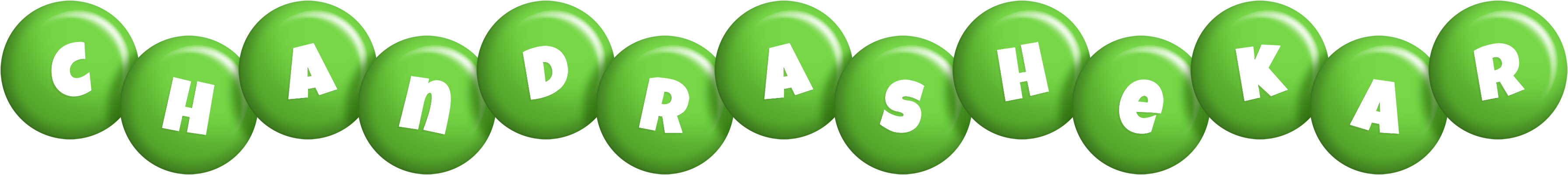 Chandrashekar candy-green logo