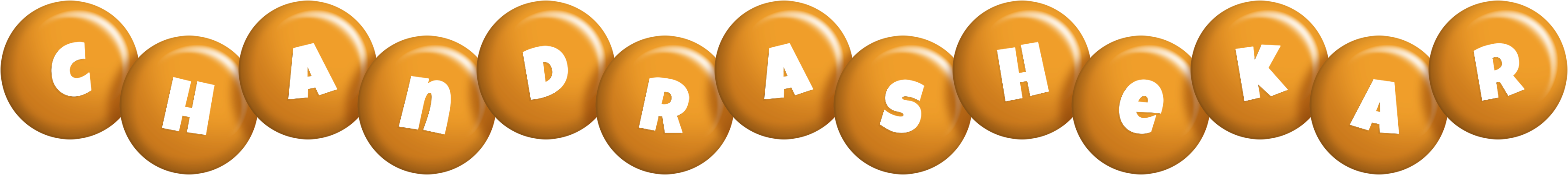 Chandrashekar candy-orange logo