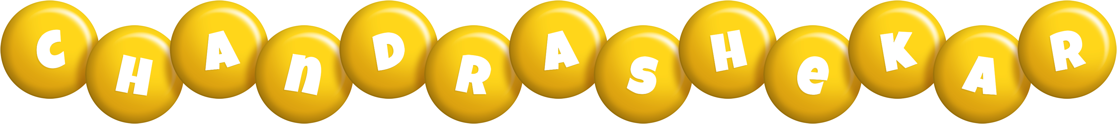 Chandrashekar candy-yellow logo