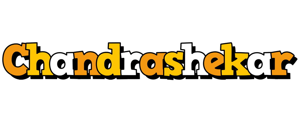 Chandrashekar cartoon logo