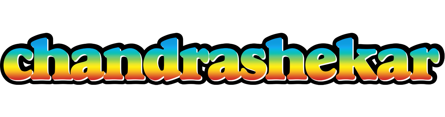 Chandrashekar color logo